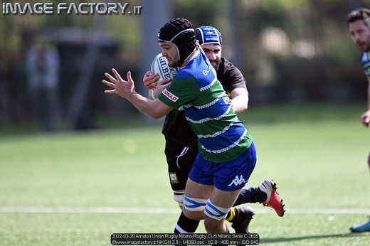 2022-03-20 Amatori Union Rugby Milano-Rugby CUS Milano Serie C 2605